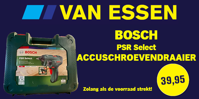 LED Bosch accuschroevendraaier